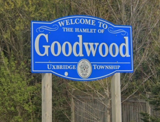 The 'Welcome to Goodwood' sign